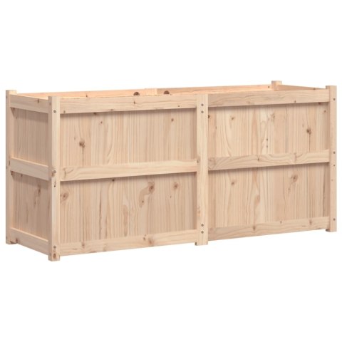 Donica ogrodowa, 150x50x70 cm, lite drewno sosnowe Donica ogrodowa, 150x50x70 cm, lite drewno sosnowe