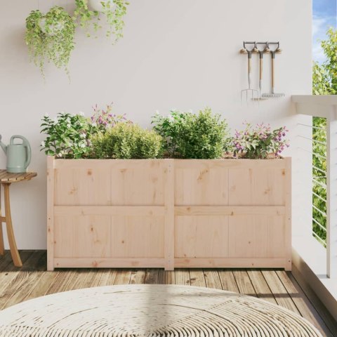 Donica ogrodowa, 150x50x70 cm, lite drewno sosnowe Donica ogrodowa, 150x50x70 cm, lite drewno sosnowe