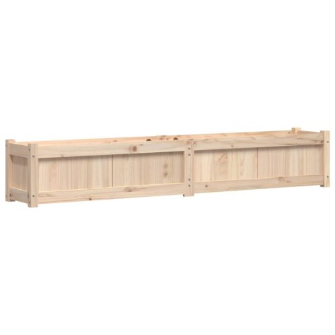 Donica ogrodowa, 180x31x31 cm, lite drewno sosnowe Donica ogrodowa, 180x31x31 cm, lite drewno sosnowe