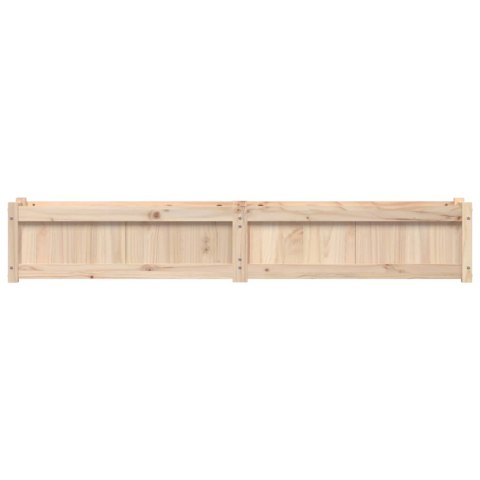 Donica ogrodowa, 180x31x31 cm, lite drewno sosnowe Donica ogrodowa, 180x31x31 cm, lite drewno sosnowe