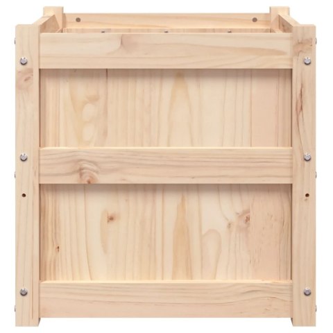 Donica ogrodowa, 50x50x50 cm, lite drewno sosnowe Donica ogrodowa, 50x50x50 cm, lite drewno sosnowe