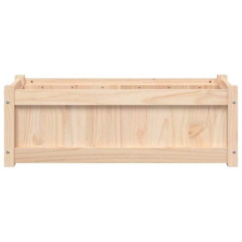 Donica ogrodowa, 90x31x31 cm, lite drewno sosnowe Donica ogrodowa, 90x31x31 cm, lite drewno sosnowe