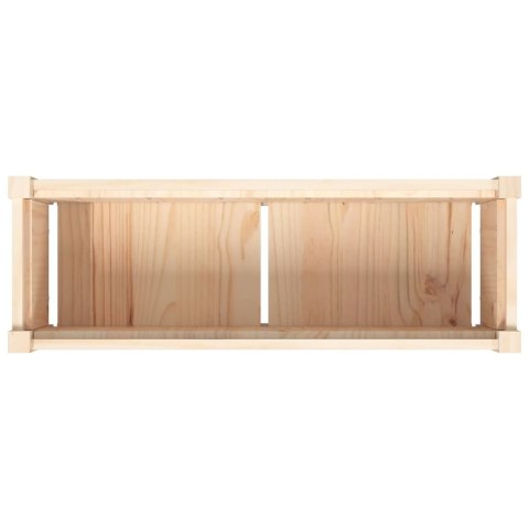 Donica ogrodowa, 90x31x31 cm, lite drewno sosnowe Donica ogrodowa, 90x31x31 cm, lite drewno sosnowe