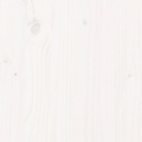 Donica ogrodowa, biała, 180x50x50 cm, lite drewno sosnowe Donica ogrodowa, biała, 180x50x50 cm, lite drewno sosnowe