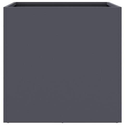 Donica, antracytowa, 42x40x39 cm, stal Donica, antracytowa, 42x40x39 cm, stal