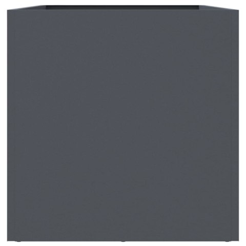 Donica, antracytowa, 62x30x29 cm, stal Donica, antracytowa, 62x30x29 cm, stal