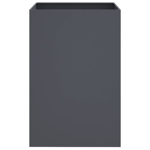 Donica, antracytowa, 52x48x75 cm, stal Donica, antracytowa, 52x48x75 cm, stal