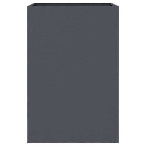 Donica, antracytowa, 52x48x75 cm, stal Donica, antracytowa, 52x48x75 cm, stal
