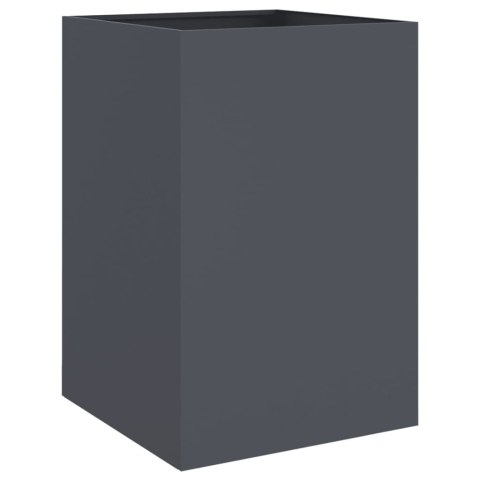 Donica, antracytowa, 52x48x75 cm, stal Donica, antracytowa, 52x48x75 cm, stal