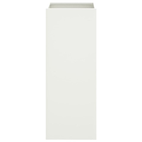 Donica, biała, 32x29x75 cm, stal Donica, biała, 32x29x75 cm, stal