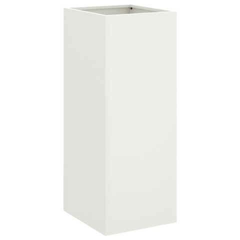 Donica, biała, 32x29x75 cm, stal Donica, biała, 32x29x75 cm, stal