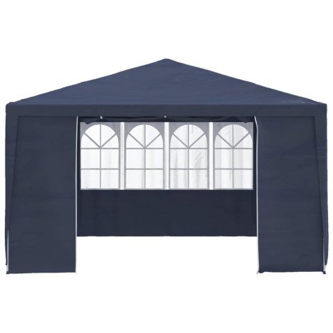 Namiot imprezowy ze ściankami, 4x4 m, niebieski, 90 g/m² Namiot imprezowy ze ściankami, 4x4 m, niebieski, 90 g/m²