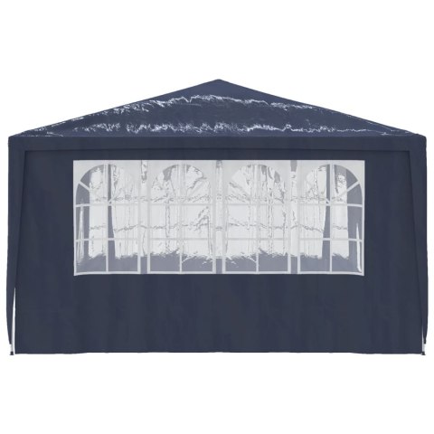 Namiot imprezowy ze ściankami, 4x4 m, niebieski, 90 g/m² Namiot imprezowy ze ściankami, 4x4 m, niebieski, 90 g/m²