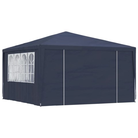 Namiot imprezowy ze ściankami, 4x4 m, niebieski, 90 g/m² Namiot imprezowy ze ściankami, 4x4 m, niebieski, 90 g/m²