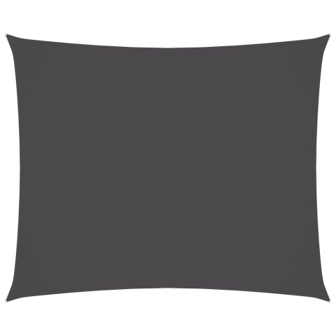 Prostokątny żagiel ogrodowy z tkaniny oxford, 4x6 m, antracyt Prostokątny żagiel ogrodowy z tkaniny oxford, 4x6 m, antracyt