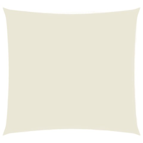 Kwadratowy żagiel ogrodowy z tkaniny oxford, 3,6x3,6 m, kremowy Kwadratowy żagiel ogrodowy z tkaniny oxford, 3,6x3,6 m, kremowy