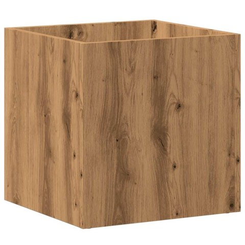 Donica, dąb artisan , 40x40x40 cm, materiał drewnopochodny Donica, dąb artisan , 40x40x40 cm, materiał drewnopochodny