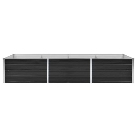 Podwyższona donica, antracyt, 240x80x45 cm, galwanizowana stal Podwyższona donica, antracyt, 240x80x45 cm, galwanizowana stal