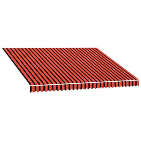 Tkanina do markizy, pomarańczowo-brązowa, 400 x 300 cm Tkanina do markizy, pomarańczowo-brązowa, 400 x 300 cm