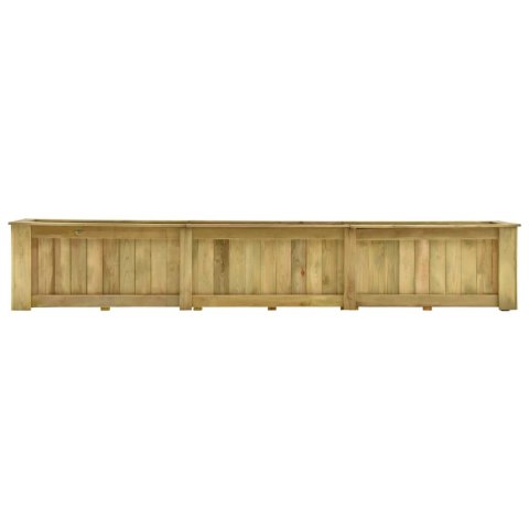 Podniesiona donica, 291x50x50 cm, impregnowane drewno sosnowe Podniesiona donica, 291x50x50 cm, impregnowane drewno sosnowe