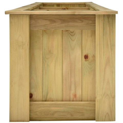 Podniesiona donica, 291x50x50 cm, impregnowane drewno sosnowe Podniesiona donica, 291x50x50 cm, impregnowane drewno sosnowe