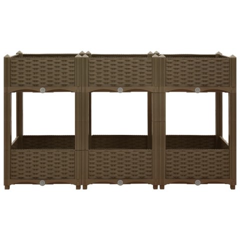 Donica do podniesionej rabaty, 120x40x71 cm, polipropylen Donica do podniesionej rabaty, 120x40x71 cm, polipropylen