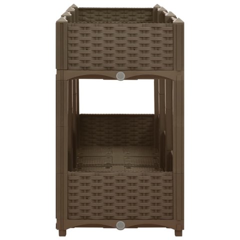 Donica do podniesionej rabaty, 120x40x71 cm, polipropylen Donica do podniesionej rabaty, 120x40x71 cm, polipropylen