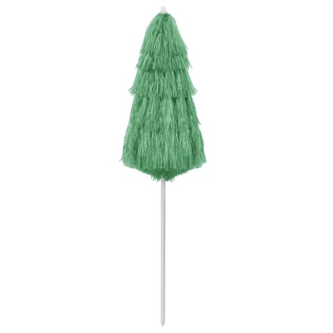 Parasol plażowy w hawajskim stylu, zielony, 180 cm Parasol plażowy w hawajskim stylu, zielony, 180 cm