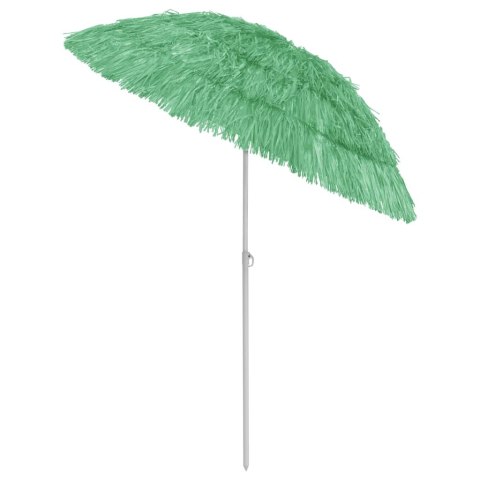Parasol plażowy w hawajskim stylu, zielony, 180 cm Parasol plażowy w hawajskim stylu, zielony, 180 cm