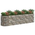  Podwyższona donica gabionowa galwanizowane żelazo 400x100x100cm