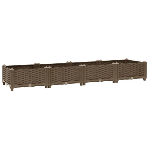 Donica do podniesionej rabaty, 160x40x23 cm, polipropylen Donica do podniesionej rabaty, 160x40x23 cm, polipropylen