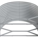  Podwyższona donica, malowana proszkowo stal 249x100x68 cm, brąz