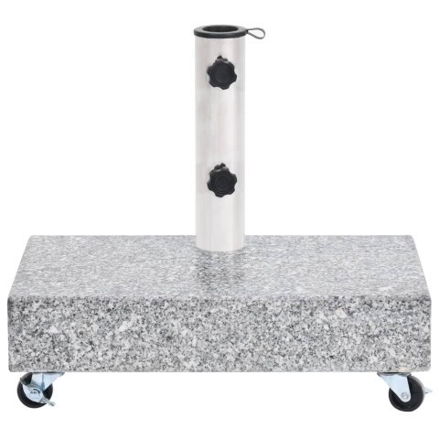 Stojak pod parasol, jasnoszary, 45x25x8,3 cm, granitowy Stojak pod parasol, jasnoszary, 45x25x8,3 cm, granitowy
