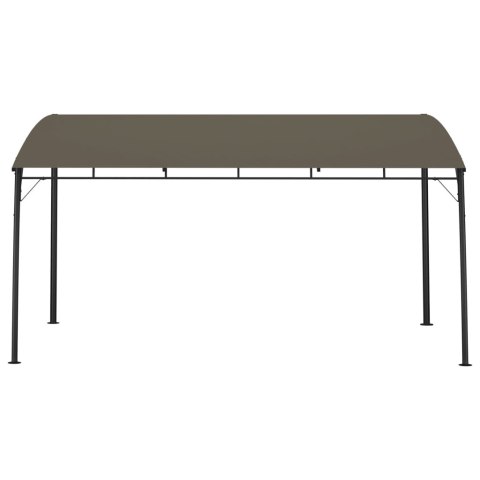 Zadaszenie ogrodowe, 4 x 3 x 2,55 m, kolor taupe Zadaszenie ogrodowe, 4 x 3 x 2,55 m, kolor taupe