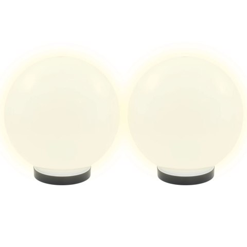 Lampy ogrodowe LED, 4 szt., kuliste, 25 cm, PMMA Lampy ogrodowe LED, 4 szt., kuliste, 25 cm, PMMA