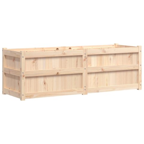 Donica ogrodowa, 150x50x50 cm, lite drewno sosnowe Donica ogrodowa, 150x50x50 cm, lite drewno sosnowe