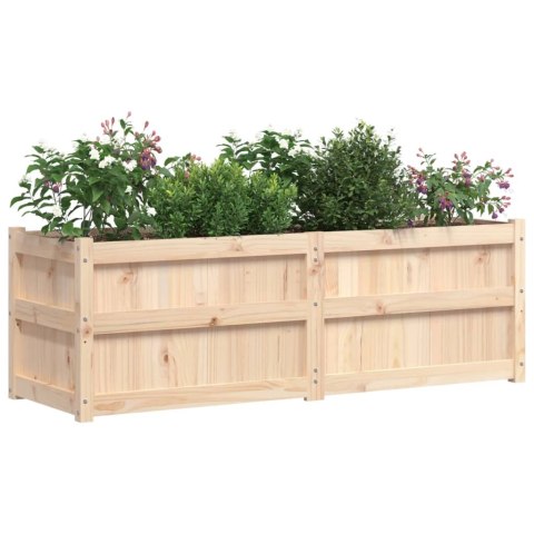 Donica ogrodowa, 150x50x50 cm, lite drewno sosnowe Donica ogrodowa, 150x50x50 cm, lite drewno sosnowe