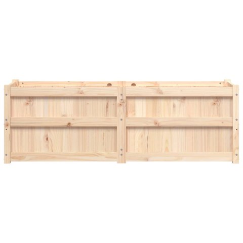 Donica ogrodowa, 150x50x50 cm, lite drewno sosnowe Donica ogrodowa, 150x50x50 cm, lite drewno sosnowe