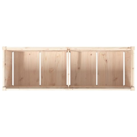 Donica ogrodowa, 150x50x50 cm, lite drewno sosnowe Donica ogrodowa, 150x50x50 cm, lite drewno sosnowe
