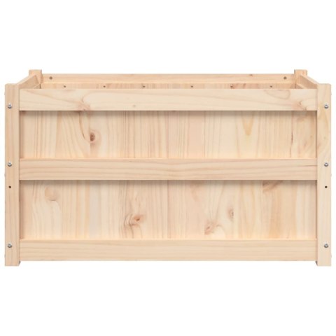 Donica ogrodowa, 90x50x50 cm, lite drewno sosnowe Donica ogrodowa, 90x50x50 cm, lite drewno sosnowe