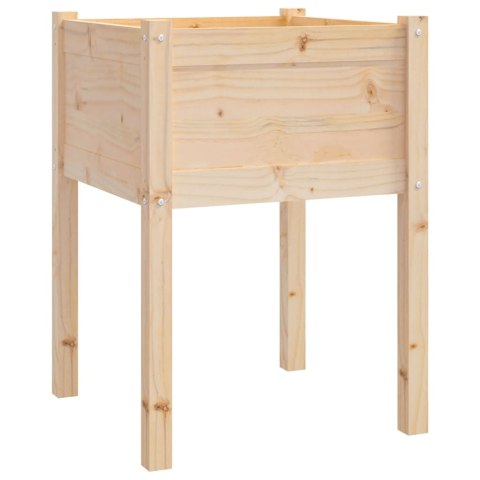 Donice ogrodowe, 2 szt., 50x50x70 cm, lite drewno sosnowe Donice ogrodowe, 2 szt., 50x50x70 cm, lite drewno sosnowe
