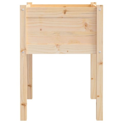 Donice ogrodowe, 2 szt., 50x50x70 cm, lite drewno sosnowe Donice ogrodowe, 2 szt., 50x50x70 cm, lite drewno sosnowe