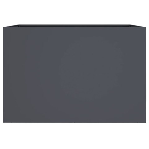 Donica, antracytowa, 62x40x39 cm, stal Donica, antracytowa, 62x40x39 cm, stal