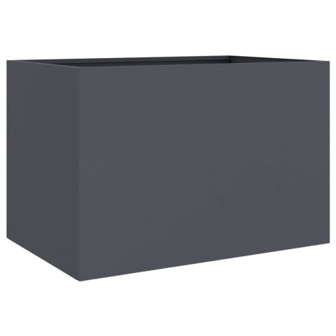 Donica, antracytowa, 62x40x39 cm, stal Donica, antracytowa, 62x40x39 cm, stal