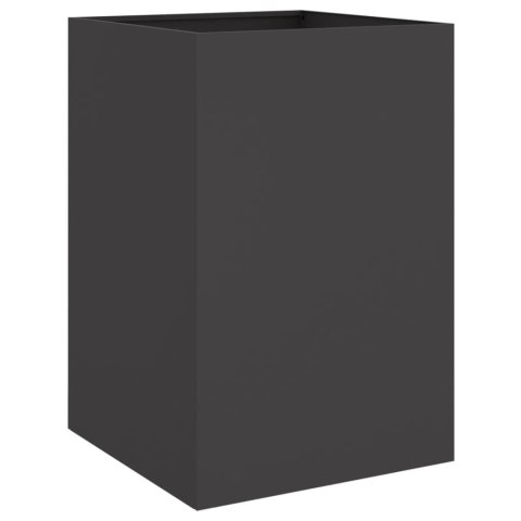 Donica, czarna, 52x48x75 cm, stal Donica, czarna, 52x48x75 cm, stal