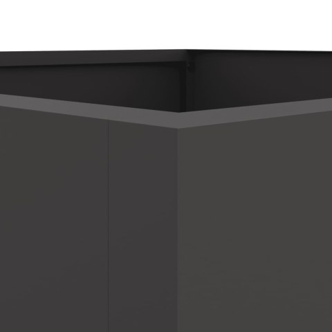 Donica, czarna, 52x48x75 cm, stal Donica, czarna, 52x48x75 cm, stal