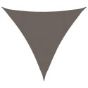  Żagiel przeciwsłoneczny, 160 g/m², antracyt, 4,5x4,5x4,5m, HDPE