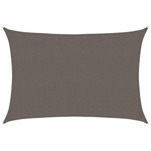 Żagiel przeciwsloneczny, 160 g/m², antracytowy, 2,5x4 m, HDPE Żagiel przeciwsloneczny, 160 g/m², antracytowy, 2,5x4 m, HDPE
