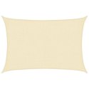  Żagiel przeciwsłoneczny, 160 g/m², kremowy, 2x2,5 m, HDPE