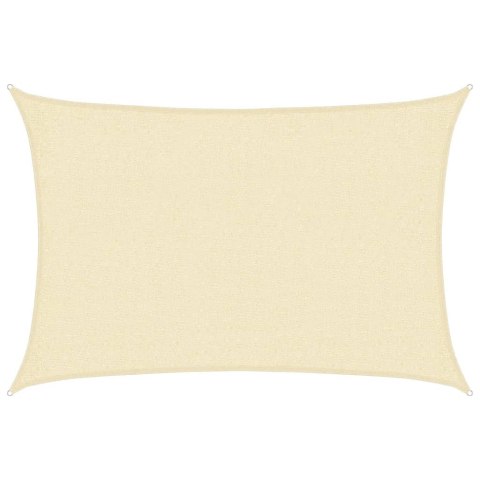 Żagiel przeciwsłoneczny, 160 g/m², kremowy, 2x2,5 m, HDPE Żagiel przeciwsłoneczny, 160 g/m², kremowy, 2x2,5 m, HDPE